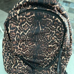 Victoria Secret Leopard Backpack